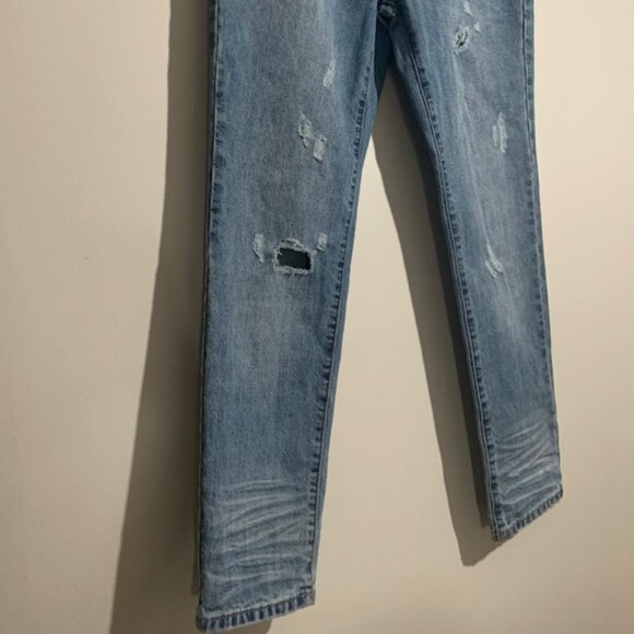 One Teaspoon Unique Baggies Slouchy Distressed Western Women's Jeans - Size 30 - Picture 4 of 6